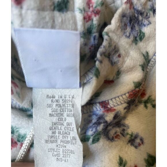 Vintage Sunset Kids Floral Pullover Sweater Sweatshirt Size 5/6‎ - Picture 4 of 4